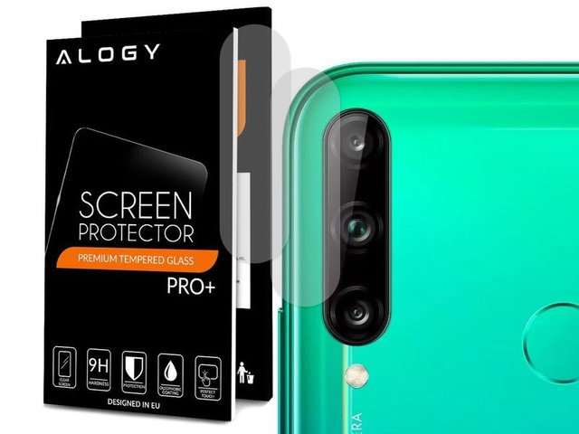 Szkło x2 na tył obiektyw hartowane Alogy do Huawei P40 Lite E