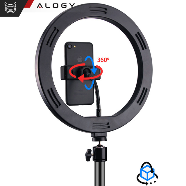 Alogy Lampa fotograficzna obręcz pierścień Ring A33 do zdjęć makijażu