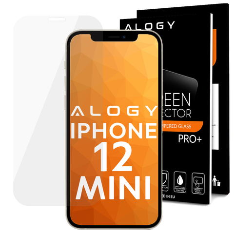 Alogy Szkło hartowane do telefonu na ekran do Apple iPhone 12 Mini 5.4