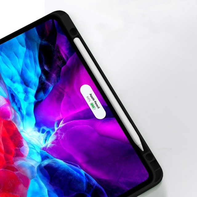 Alogy Etui na tablet magnetyczne klawiatura Bluetooth do Apple iPad Pro 12.9 2021 Czarne