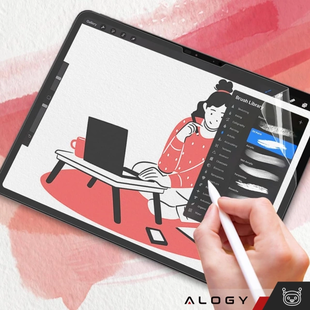 Alogy 2x Folia matowa Matte Paper Screen Feel do Apple iPad Pro 11" 2024