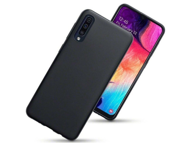 Etui na telefon silikonowe Alogy do Samsung Galaxy A30S/A50/A50S czarne