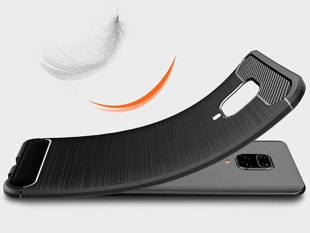 Alogy Etui na telefon Rugged Armor do Xiaomi Redmi Note 9S/ Pro/ Max czarne