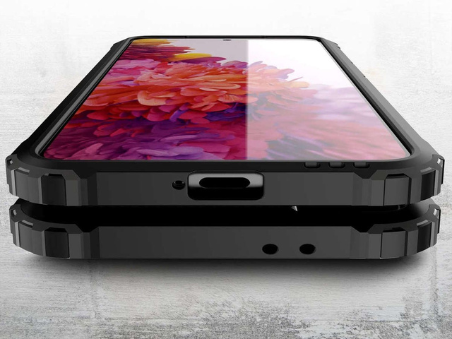 Alogy Etui na telefon Hard Armor do Samsung Galaxy S21 Plus szare