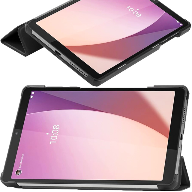 Alogy Etui do Lenovo Tab M8 4gen. TB300XU TB300FU Book Cover Case obudowa ochronne Czarne