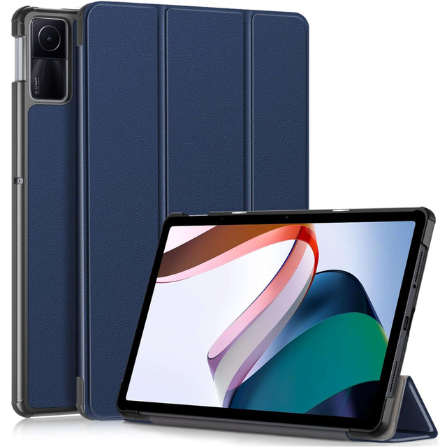 Etui na tablet do Xiaomi Redmi Pad SE 2023 11" obudowa ochronna z klapką Case Alogy Book Cover Granatowe