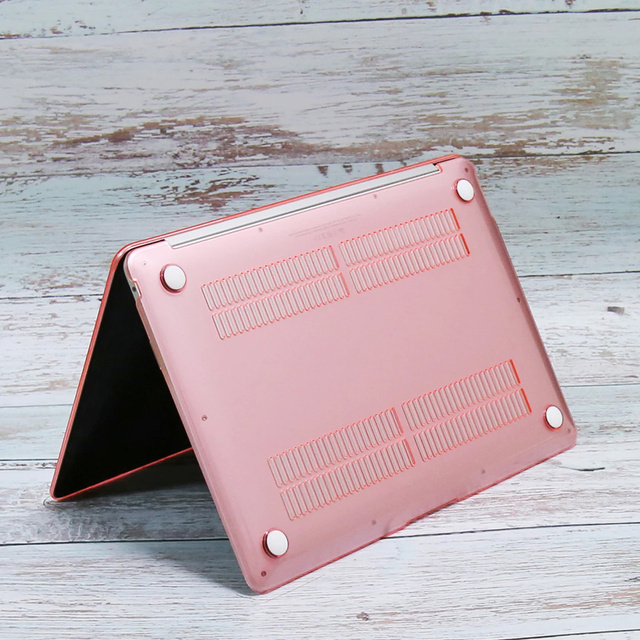 Alogy Etui Hard Case do Apple Macbook Pro 14 2021 A2442 Matowy Różowy
