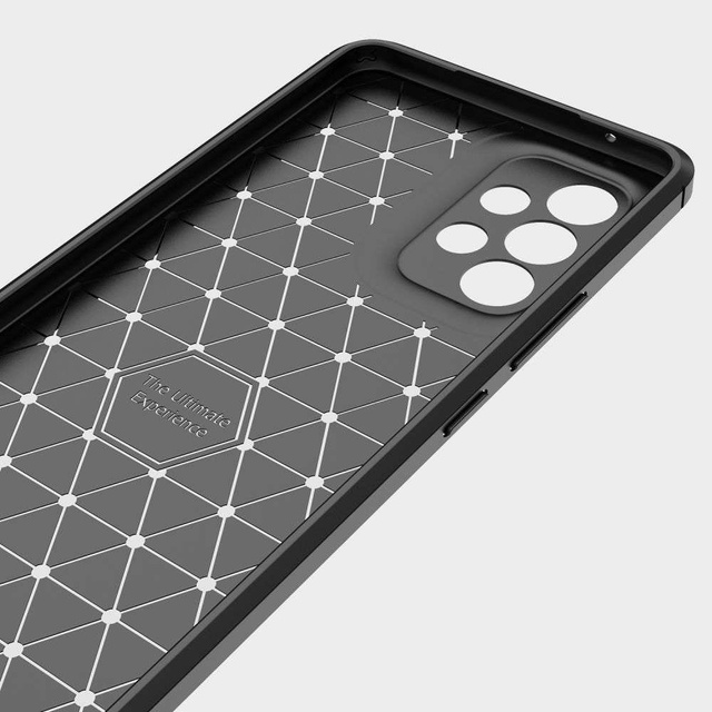 Etui na telefon do Samsung Galaxy A73/ A73 5G Alogy Rugged Armor obudowa TPU Carbon Black