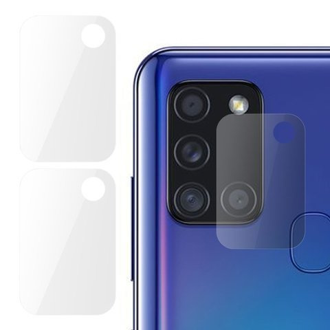 2x Szkło hartowane na tył obiektyw do telefonu Samsung Galaxy A21s
