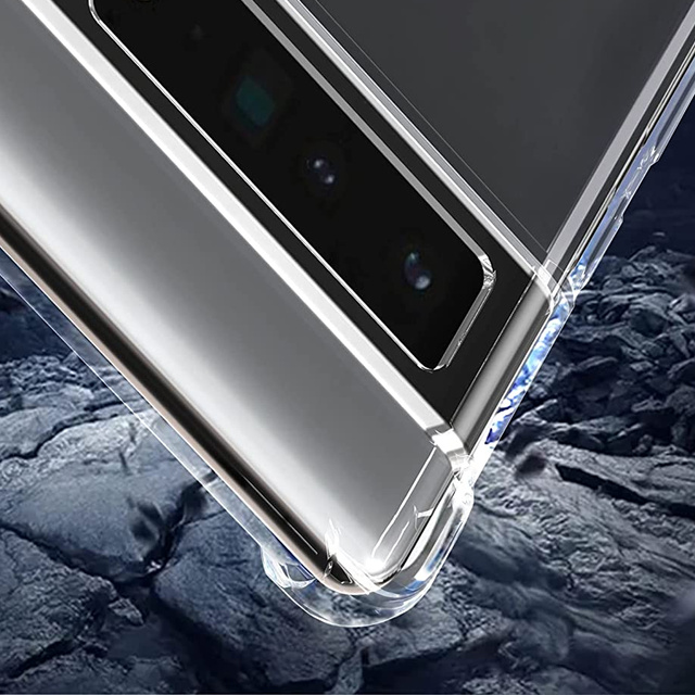 Alogy Etui na telefon pancerne ShockProof do Google Pixel 6 Pro Przezroczyste