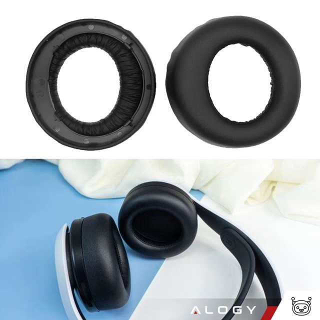 Nauszniki 2x wymienne pady gąbki do słuchawek do Sony PS5 Wireless PULSE 3D