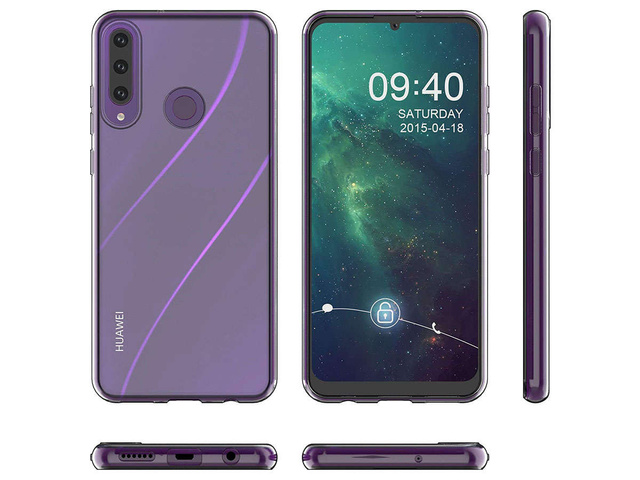 Etui na telefon silikonowe do Huawei Y6p Crystal Case