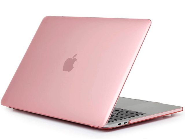 Etui na laptopa Alogy Hard Case mat do Apple MacBook Pro 13 M1 2021 Różowy