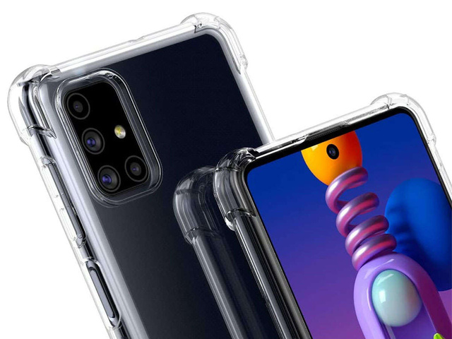 Alogy Etui na telefon pancerne ShockProof do Samsung Galaxy M51 przezroczyste
