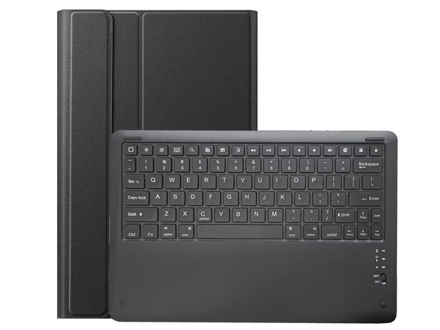 Alogy Etui Smart klawiatura bluetooth do Galaxy Tab S7 FE T730/ S7 Plus 12.4 T970/T976