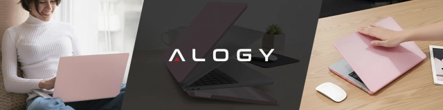 Etui do Apple MacBook Air 13 / 13.3" 2018–2021 (M1 A2337/A2179/A1932) – elastyczna, matowa obudowa ochronna, lekka i odporna – Alogy AirGuard™ Różowy