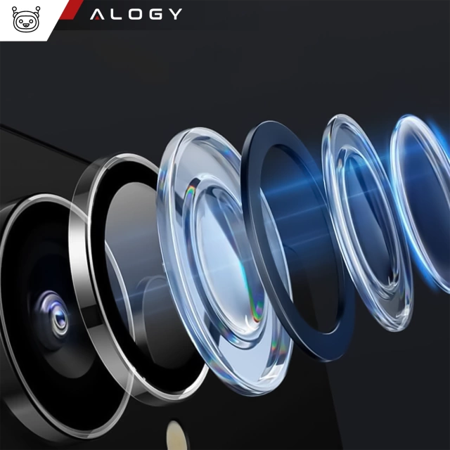 Szkło do Samsung Galaxy Z Fold 6 nakładka na aparat obiektyw obiektywy aparatu Alogy Lens Protector PRO+ osłona ochronna