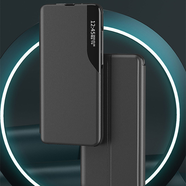 Alogy Etui na telefon Smart View Cover z klapką skórzane do Xiaomi Redmi Note 11/11s