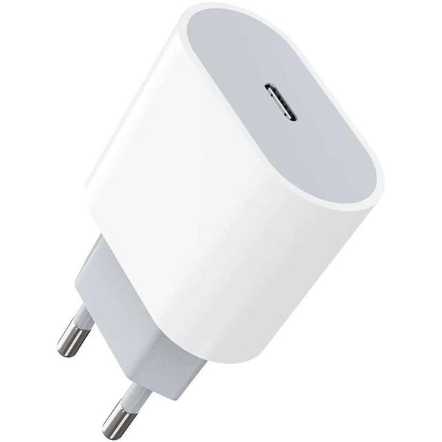 Alogy Ładowarka sieciowa USB-C Type-C PD Szybkie ładowanie 18W Biała