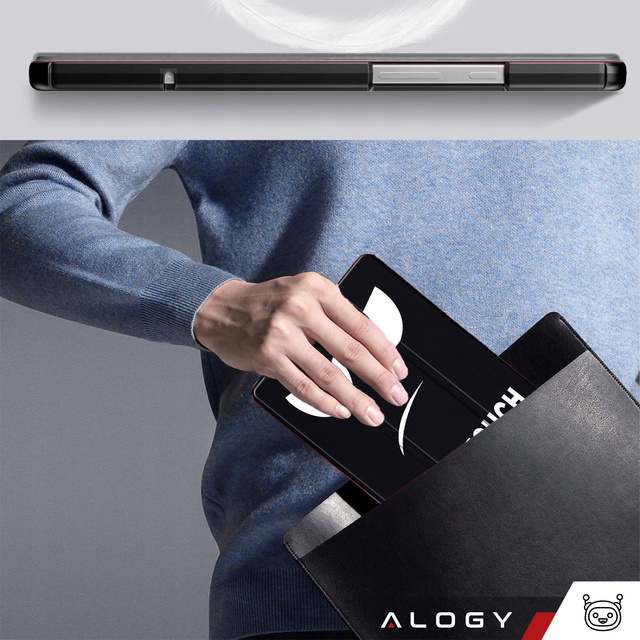 Etui do Samsung Galaxy Tab A9+ 2023 11" na tablet Alogy Kids Case with Holder Don't touch me podstawka