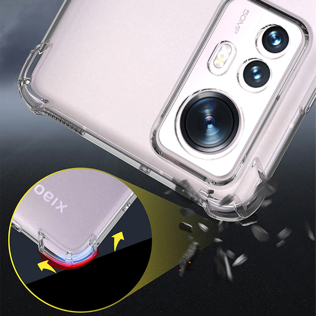 Alogy Etui na telefon pancerne ShockProof do Xiaomi 12 5G Przezroczyste