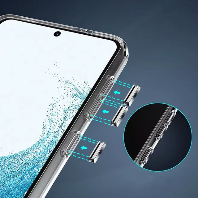 Alogy Etui ochronne obudowa Hybrid Case do Samsung Galaxy S23 Plus Przezroczyste
