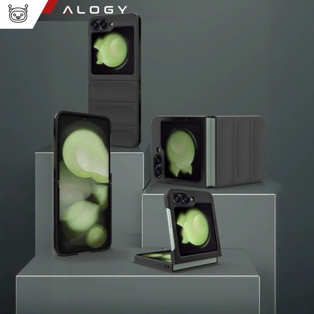 Etui ochronne na telefon Magic Shield obudowa plecki case do Samsung Galaxy Z Flip 6 Czarne