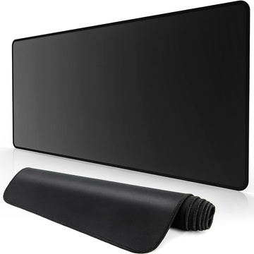 Alogy Podkładka na biurko pod myszkę mysz klawiaturę Mata ochronna antypoślizgowa XL 80x40 cm Czarna