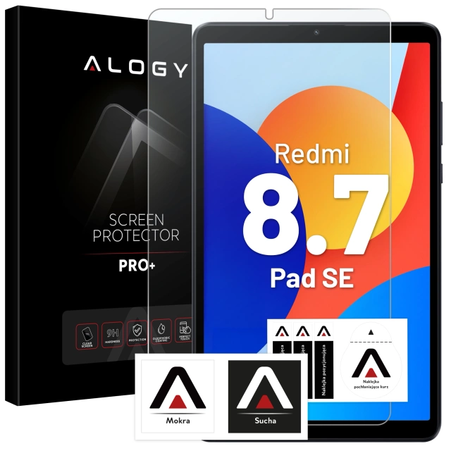 Etui do Redmi Pad SE 8.7" Przezroczyste, Ochronne, Hybrydowe, Wzmocnione Narożniki, Smukłe i Lekkie, Alogy FlexiShield™ ShockProof Case