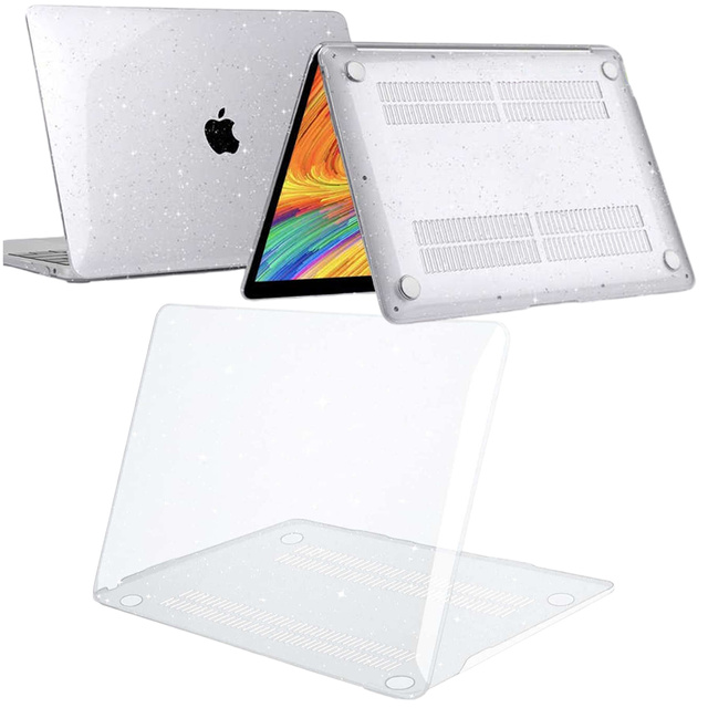 Alogy Etui Hard Case do Apple MacBook Air 13 M1 2020 Glitter Clear