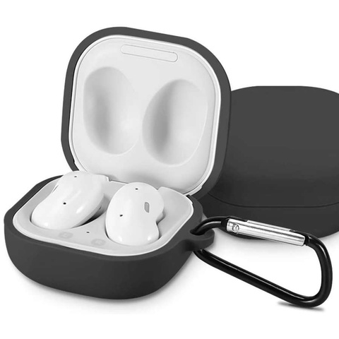 Alogy Etui silikonowe Slim Case do Samsung Galaxy Buds Live/ Buds Pro Szare