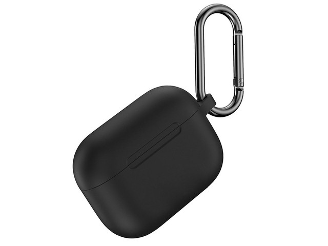 Etui na słuchawki Alogy silikonowe do Apple AirPods Pro czarne