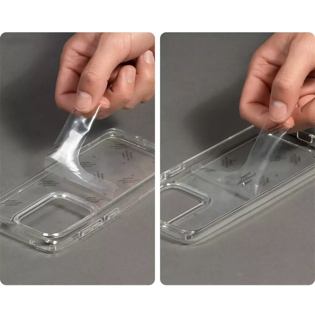 Alogy Etui na telefon Hybrid Case Super Clear  do Apple iPhone 12 Pro Max Przezroczyste