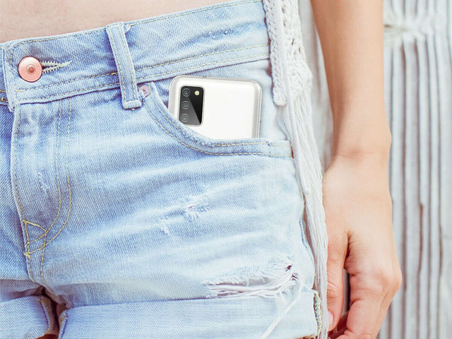 Etui na telefon silikonowe do Samsung Galaxy A02s silikonowe przezroczyste
