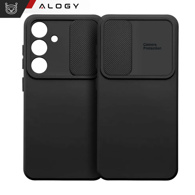 Alogy Camshield Etui do Samsung Galaxy S24 Plus pancerne obudowa ochrona aparatu czarne