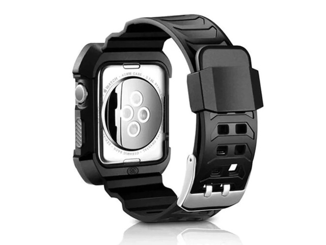 Alogy Etui do smartwatcha z paskiem Armor Case do Apple Watch 4/5/6/SE 44mm