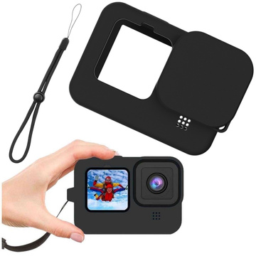 Alogy Etui ochronne silikonowe obudowa TPU do GoPro Hero 11/10/9 silikon case czarne