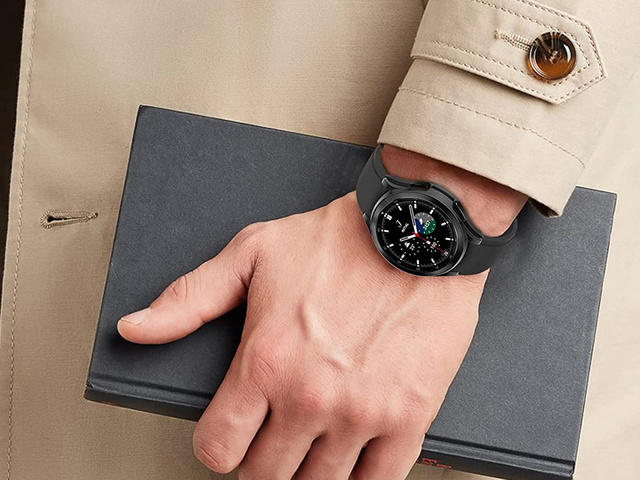 Alogy Etui do smartwatcha do Samsung Galaxy Watch 4 Classic 42mm Czarne
