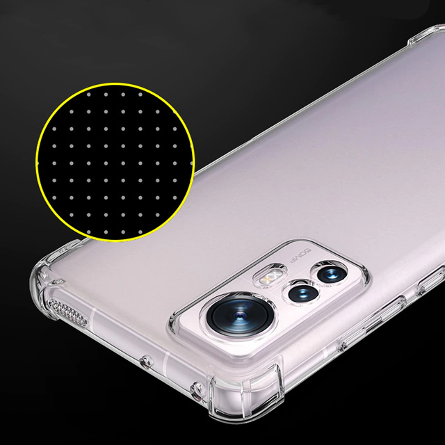 Alogy Etui na telefon pancerne ShockProof do Xiaomi 12 5G Przezroczyste