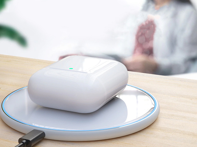 Alogy Fast Charger Ładowarka indukcyjna Qi USB-C Type C 15W White