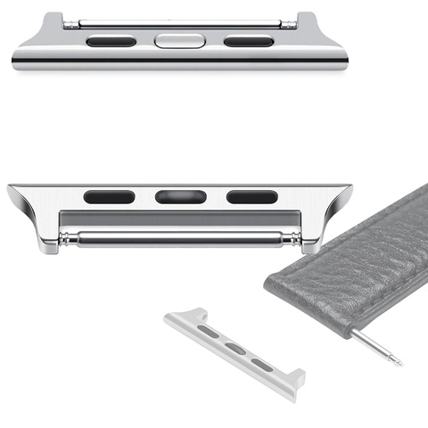 Alogy Adapter zapięcie do paska do Apple Watch 38/40/41mm Srebrny