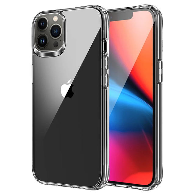 Alogy Etui na telefon ochronne obudowa Hybrid Case do Apple iPhone 13 Pro Max Przezroczyste