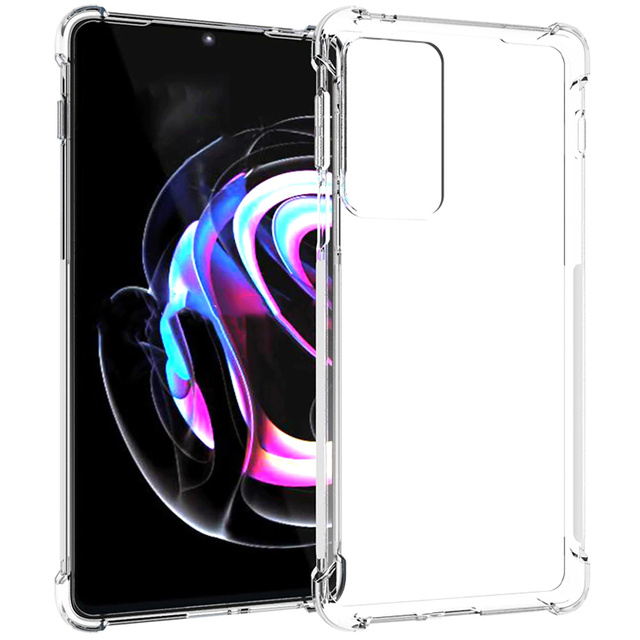 Alogy Etui na telefon pancerne ShockProof do Motorola Moto Edge 20 Pro Przezroczyste