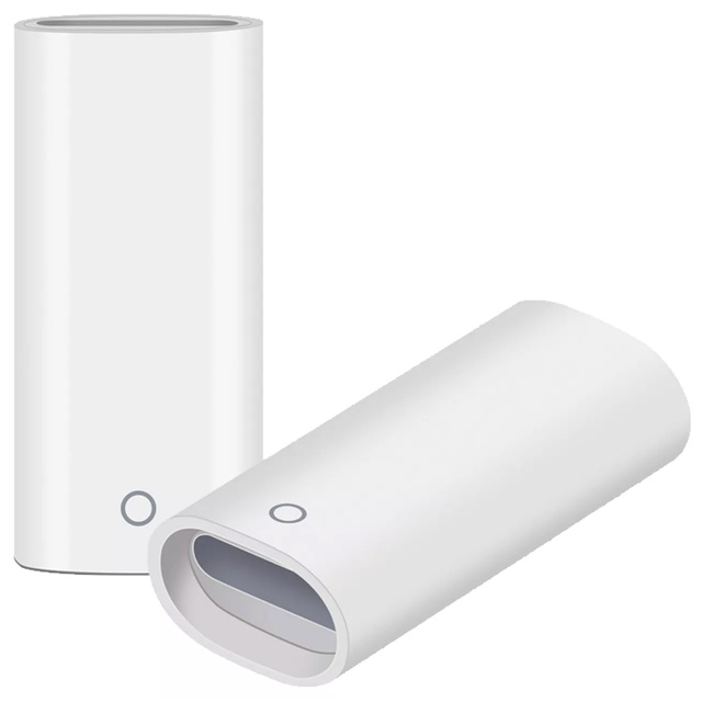 Adapter Alogy Pencil Charger do rysika Lightning - Lightning do Apple Pen umożliwiający ładowanie kablem Biały