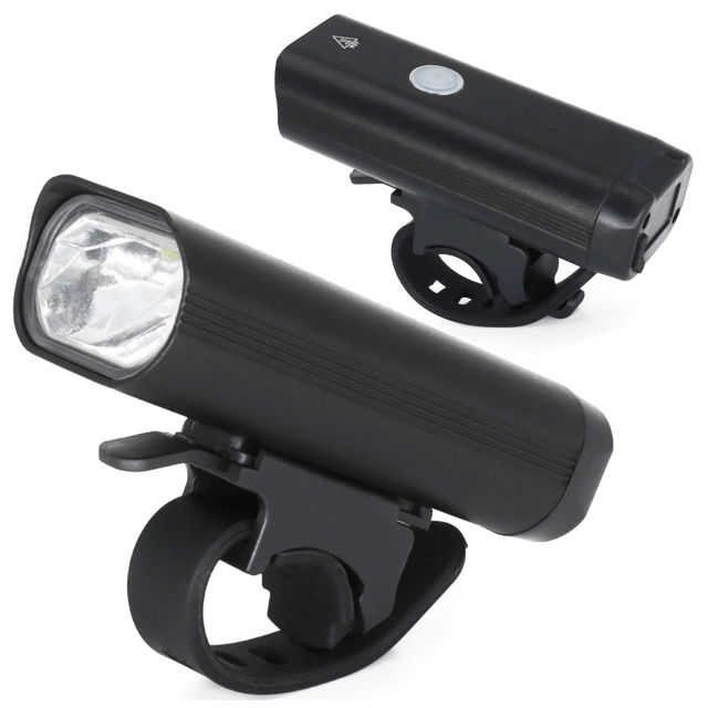 Lampka rowerowa przód LED przednia światło roweru 800LM 1800mah oświetlenie wodoodporna światełko na rower czarna