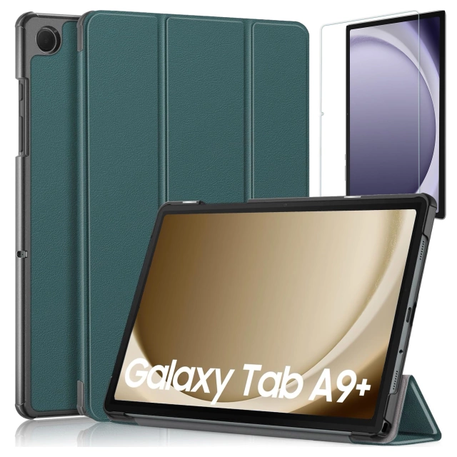 Etui do Samsung Galaxy Tab A9+ Plus 2023 11" (X210/X215/X216) obudowa na tablet Case Alogy Book Cover Zielone