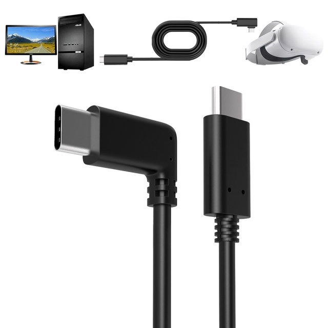 Alogy Kabel do okularów VR przewód USB Type-C 5m do Oculus Quest