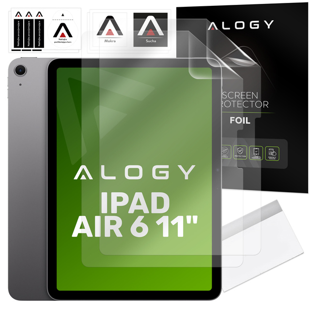 Alogy 2x Folia matowa Matte Paper Screen Feel do Apple iPad Air 6 11" 2024