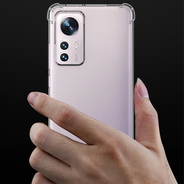 Alogy Etui na telefon pancerne ShockProof do Xiaomi 12 5G Przezroczyste