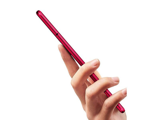 Etui na telefon magnetyczne Dr.Fit szklane do Huawei P40  Czerwone